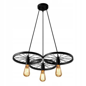Lampa Sufitowa Wisząca App213-3cp Koło Industrial