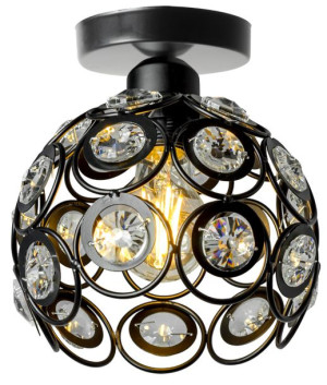 Lampa Wisząca Edison Led Plafon Kryształ App203