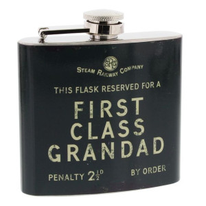 Piersiówka "First Class Grandad"