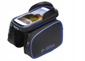 Torba rowerowa z etui na telefon/ Sakwa rowerowa