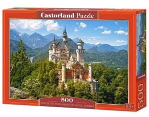 Puzzle 500 Zamek Neuschwanstein Castor