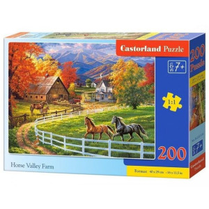 Puzzle 200 Horse Valley Farm Castor