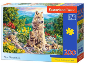Puzzle 200 New Generation Castor