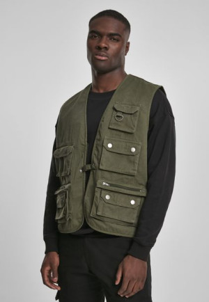 Kamizelka Worker Vest Darkolive