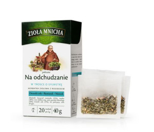 HERBATA HERBAPOL Zioła Mnicha na odchudzanie 20TB