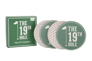 Golfowe podkładki pod szklanki 4 szt CGB