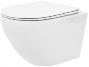 Misa Wc Carlo Mini Rimless + Deska Flat Duroplast