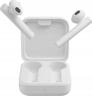 Słuchawki bezprzewodowe Xiaomi Mi True Wireless 2 Basic białe 08WM etui ład