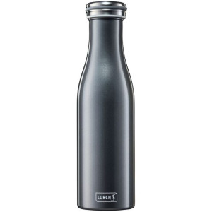 Butelka termiczna Lurch, stalowa, 0,5 l, antracytowa metaliczna