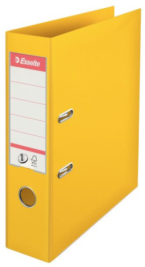 Segregator Esselte No.1 A4/75 żółty