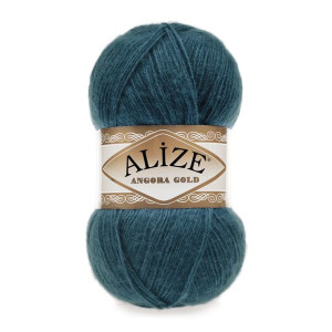 Włóczka Alize Angora Gold 17 / petrol