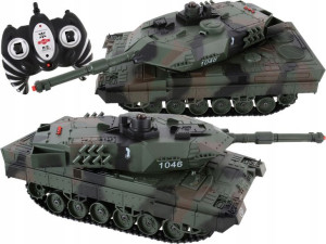 Zdalnie Sterowany CZOŁG LEOPARD 2 na Radio 1:18