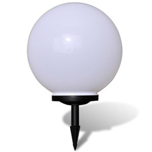 Zewnętrzna lampa solarna LED, kula, 40 cm, 1 szt., z bolcem