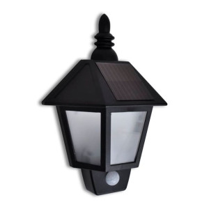 Ścienna lampa solarna z sensorem ruchu