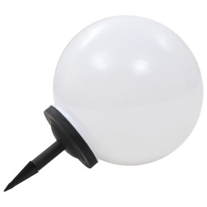 Kulista lampa solarna na zewnątrz, LED, 40 cm, RGB