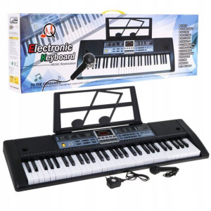 Keyboard organy dla dzieci Mikrofon Zasilacz