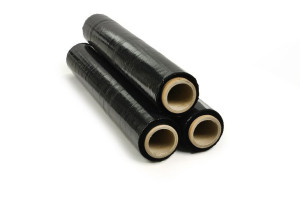 Folia stretch czarna 2,5kg - 23mic