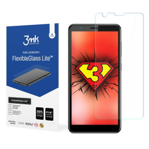Niepękające szkło hybrydowe na ZTE Blade A31 - 3mk FlexibleGlass Lite