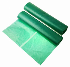 Worki do segregacji śmieci 120L SZKŁO (zielone) 50 szt. (2 rolki x 25 szt)