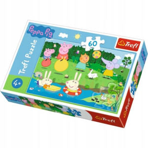 TREFL 17326 Puzzle Świnka Peppa Wakacyjna Zabawa