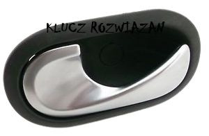 Renault Clio III Klamka wewnetrzna drzwi Satyna LEWA