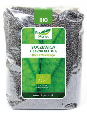 Soczewica Czarna Beluga Bio 1 Kg - Bio Planet