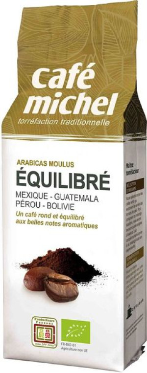 Kawa Mielona Arabica 100% Premium Equilibre Fair Trade Bio 250 G - Cafe Mic