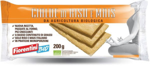 Pieczywo Chrupkie Ryżowo-kukurydziane Bezglutenowe Bio 200 G - Fiorentini