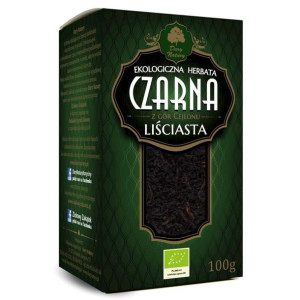 Herbata Czarna Liściasta Bio 100 G - Dary Natury