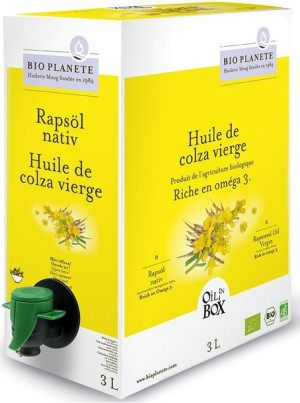 Olej Rzepakowy Virgin Bio 3 L - Horeca (bio Planete)