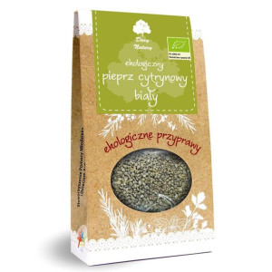 Pieprz Biały Cytrynowy Bio 50 G - Dary Natury