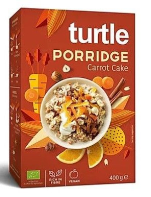 Owsianka O Smaku Ciasta Marchewkowego Bio 400 G - Turtle