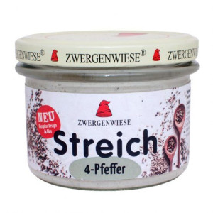 Pasta Słonecznikowa Z 4 Rodzajami Pieprzu Bezglutenowa Bio 180 G - Zwergenw