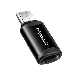 Mcdodo Adapter 8-pin Do Micro Czarny Ot-7710