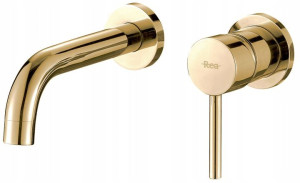 Bateria Umywalkowa Podtynkowa LUNGO GOLD -REA