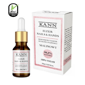 KANN Elixir Nails & Hands bioestrowy eliksir do dłoni i paznokci Malinowy 1