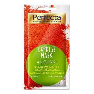 Perfecta Express Mask glinkowa maska oczyszczająca Redukcja porów & Nawilża