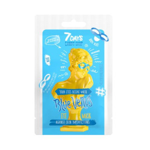 7DAYS Candy Shop Blue Venus maska do skóry wokół oczy usuwająca cienie 10g