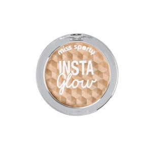 Miss Sporty Insta Glow Highlighter rozświetlacz do twarzy 101 Golden Glow 5