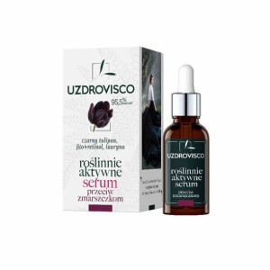 UZDROVISCO Roślinnie Aktywne serum przeciw zmarszczkom Czarny Tulipan 30ml