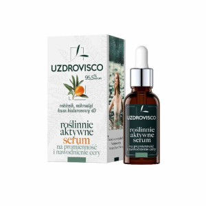UZDROVISCO Roślinnie Aktywne serum na promienność i nawodnienie cery Rokitn
