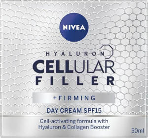 Nivea Hyaluron Cellular Filler + Widoczne Ujędrnienie SPF15 przeciwzmarszcz