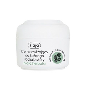 Ziaja Krem nawilżający do każdego rodzaju skóry Biała Herbata 50ml