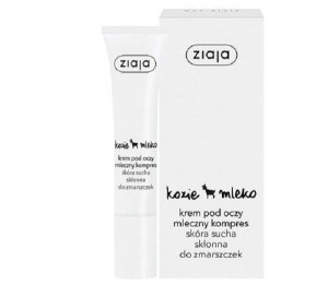 Ziaja Kozie Mleko krem pod oczy skóra sucha skłonna do zmarszczek 15ml