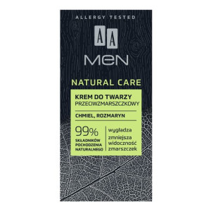 AA Men Natural Care krem przeciwzmarszczkowy 50ml