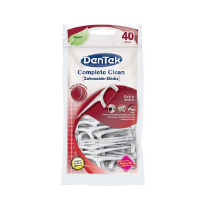 DenTek Complete Clean wykałaczki do zębów z nitką uniwersalne 40szt