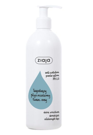 Ziaja De-makijaż łagodzący płyn micelarny do twarzy i oczu 390ml