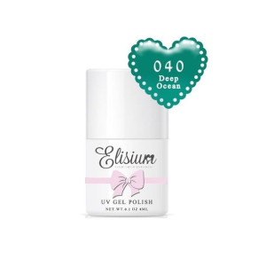 Elisium UV Gel Polish lakier hybrydowy do paznokci 040 Deep Ocean 8ml