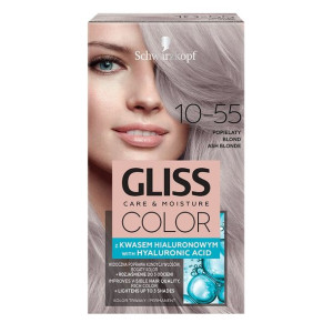 Schwarzkopf Gliss Color krem koloryzujący do włosów 10-55 Popielaty Blond