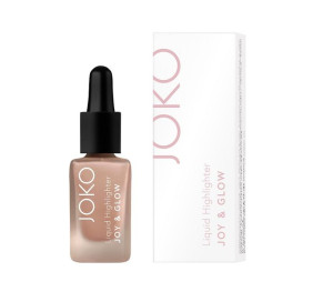 Joko Joy & Glow Liquid Highlighter rozświetlacz w płynie z droperem 03 Twil